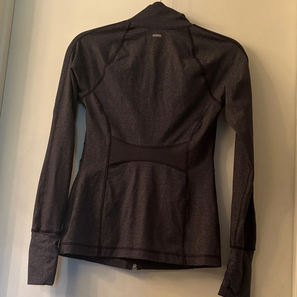 Women's Active Dark Gray Fitness Jacket